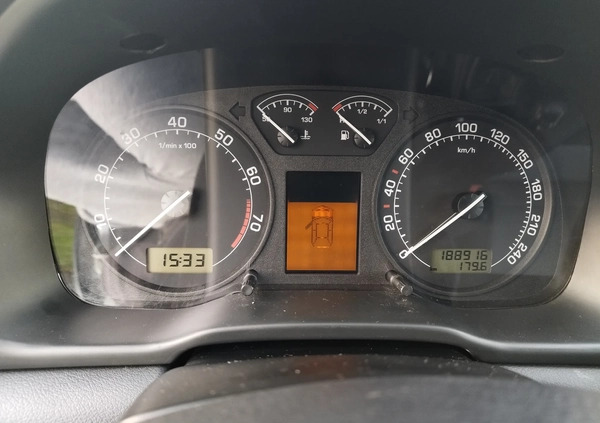 Skoda Octavia cena 8800 przebieg: 189000, rok produkcji 2002 z Zwoleń małe 301